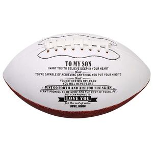 To My Son From Mom Football